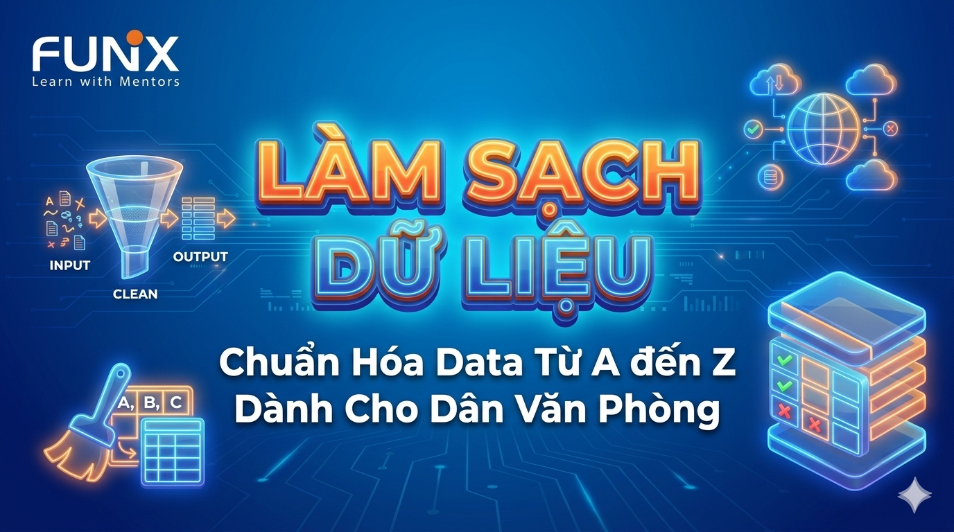 Làm Sạch Dữ Liệu: Chuẩn Hóa Data Từ A đến Z Dành Cho Dân Văn Phòng OFW122x_VN