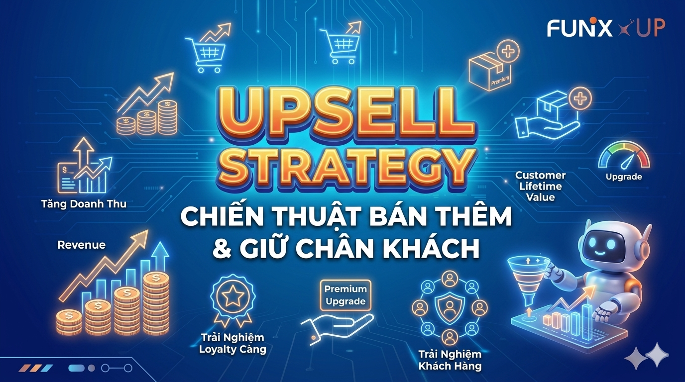 Upsell Strategy: Chiến thuật Bán thêm & Giữ chân Khách SBC123x_VN